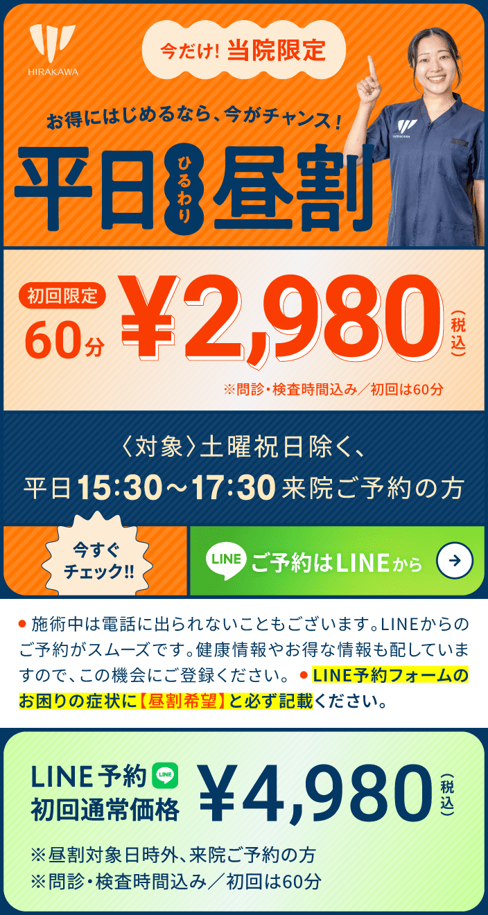 2980円キャンペーン｜昼割