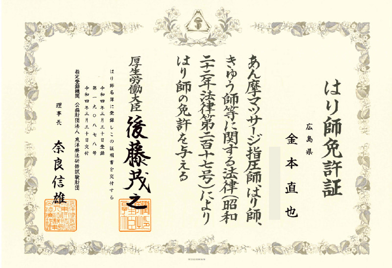 免許証