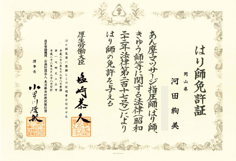 免許証