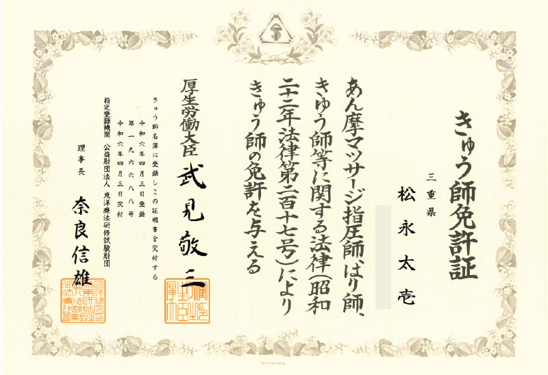 免許証