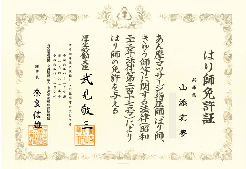 免許証