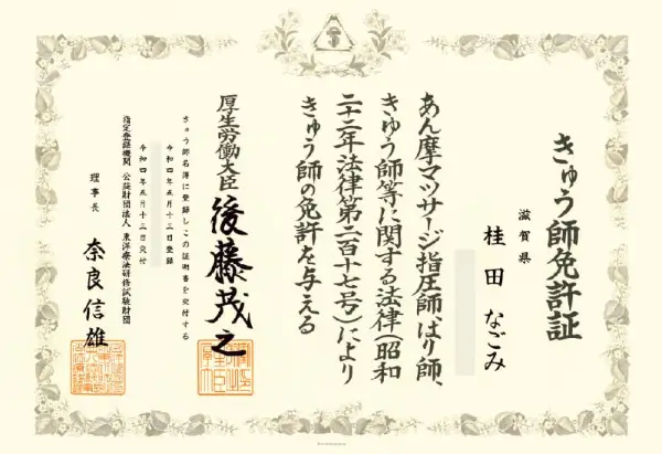 免許証