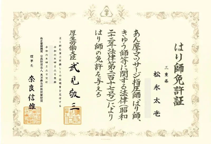 免許証