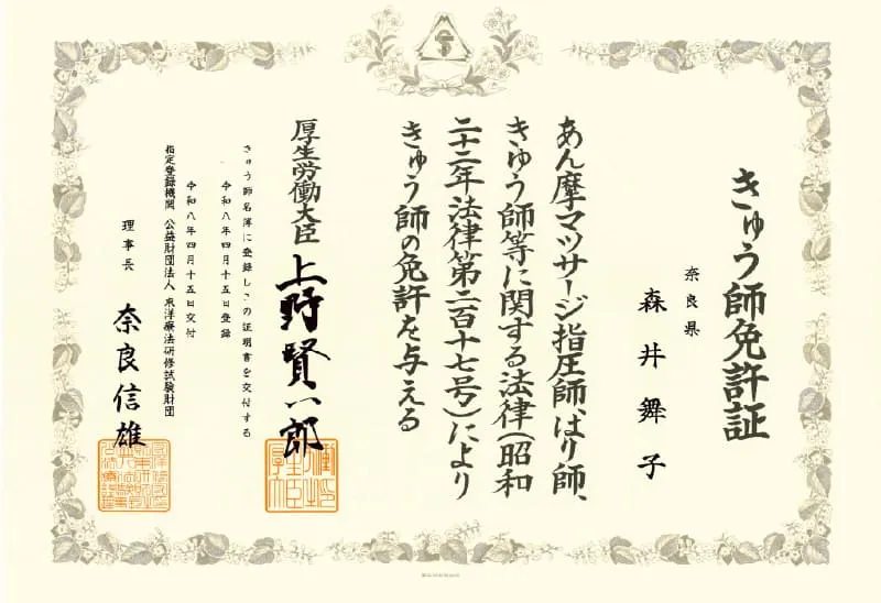 免許証