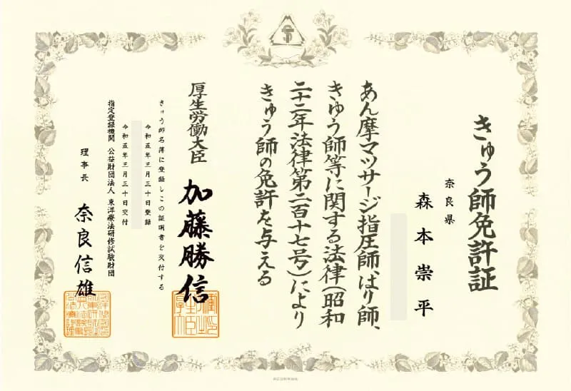 免許証