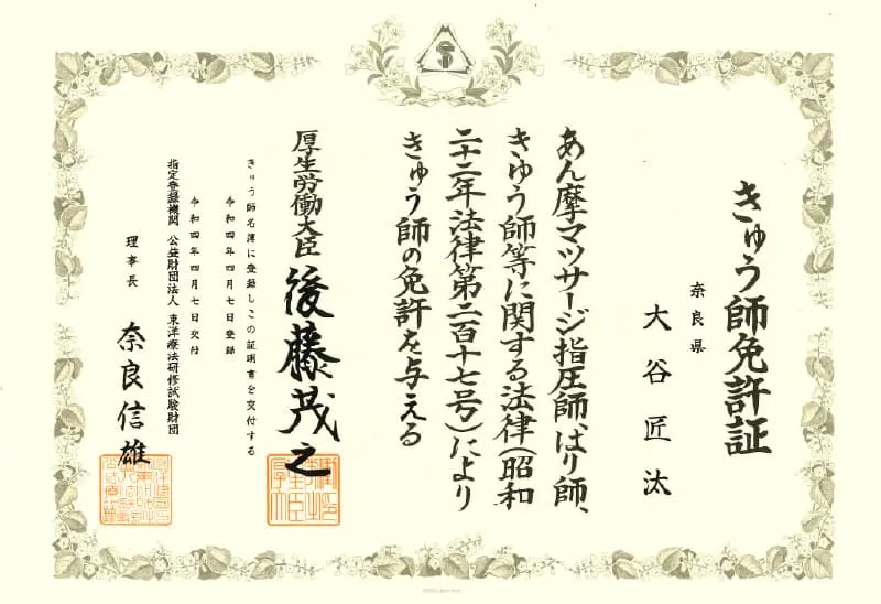 免許証