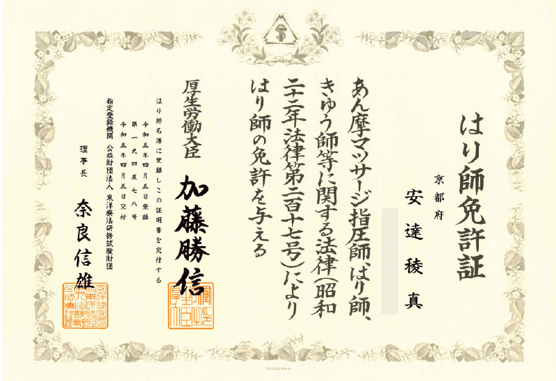 免許証