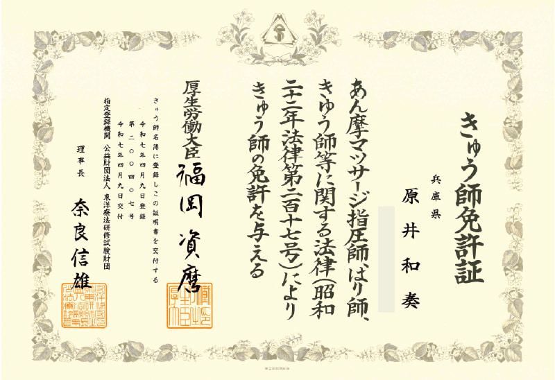 免許証