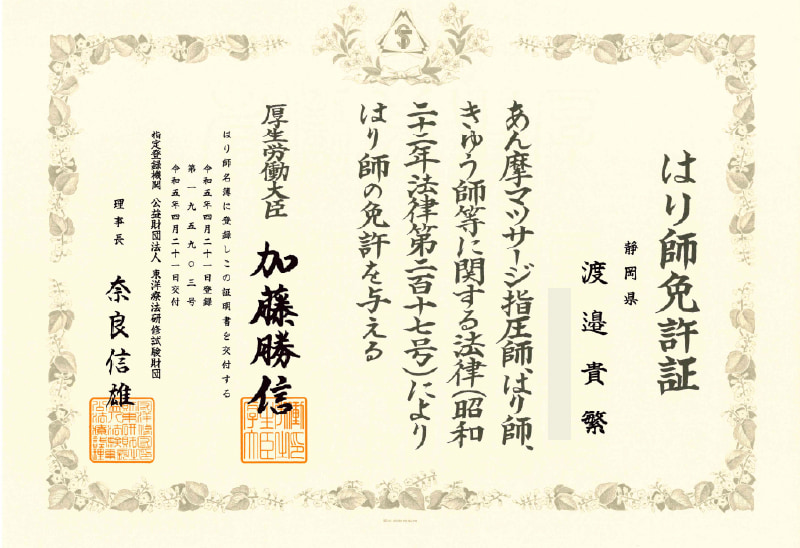 免許証