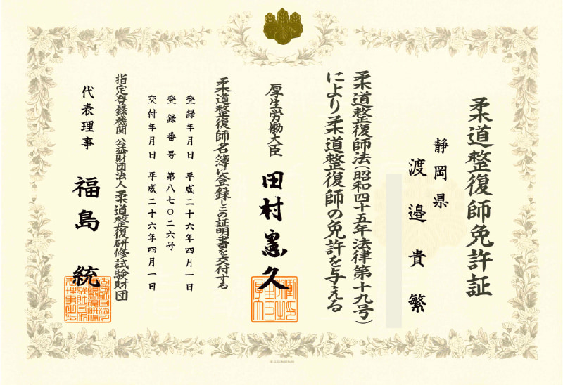 免許証