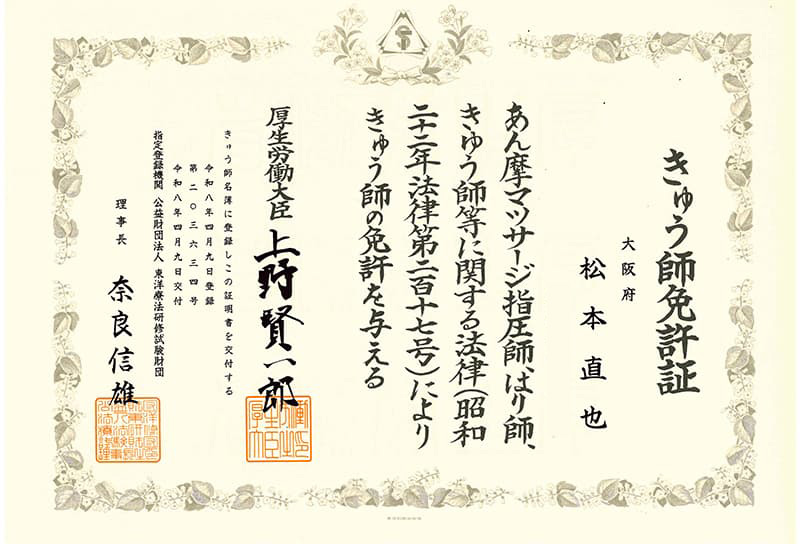 免許証