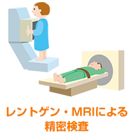 レントゲン・MRIによる精密検査